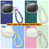 Compatible with Baseus Bowie MC2 Case Protective Transparent Clear TPU Covers for Baseus Bowie MC2 B