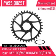PASS QUEST Chainring m8100 7100 Direct Packing Positive Negative Chainring Plate Mountain Bike Singl