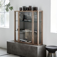 丹麥 house doctor 愜意生活 梣木玻璃展示櫃