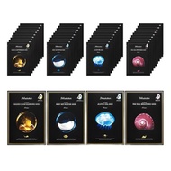 [JMsolution] Active Solution Sheet Mask 40-Pack Set (Golden Caviar 10p + Bird’s Nest 10p + Pink Snai