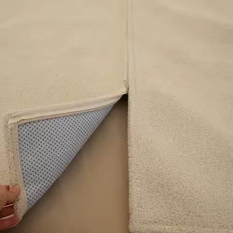 8㎡ coody tent special carpet solid color light luxury French cream wind blanket high sense moisture-