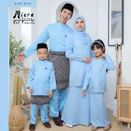 Set Raya 2023 | Set Family Baby Blue | Baju Kurung Moden Miera | Baju Raya Sedondon | Set Ibu Anak