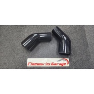 AUTOMOTIVE ELBOW 45 DEGREE REDUCER SILICONE HOSE FOR INTERCOOLER/THROTTLE BODY