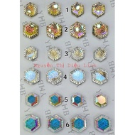 Stone block with K9 pattern