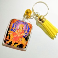 1pc of Hindu God  Goddess Durgai Amman keychain