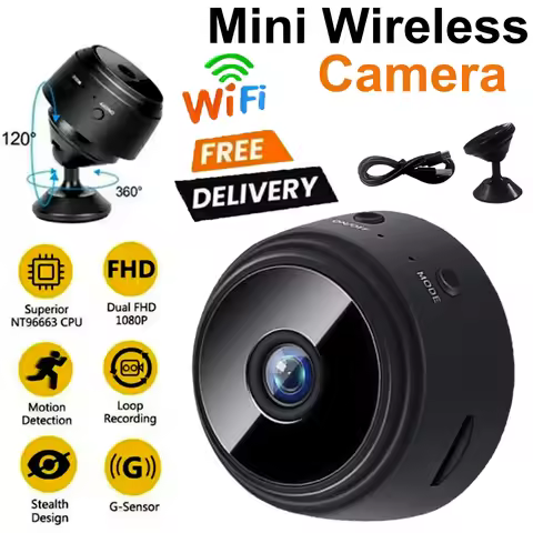 1080P A9 Mini Wifi Camera Magnetic Network Security IP Camera Night Vision Wifi Wireless Portable In