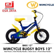 [✅Ready] Sepeda Anak Perempuan 12" Wimcycle Bugsy Girls Bmx 12 Inch
