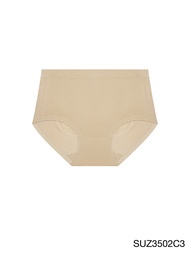 ( Set 3 ชิ้น ) Sabina กางเกงชั้นใน Seamless Fit รุ่น Panty Zone รหัส SUZ3502 สีเนื้อเข้ม