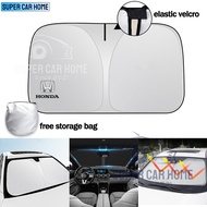 SCH 2024 NEW Car Windshield Sunshade Blocks Foldable Anti UV Rays Sun Visor Car Accessories For Hond