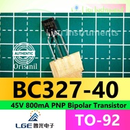 BC327-40 45V 800mA PNP Bipolar Transistor BC327 TO-92 LGE ORIGINAL
