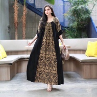 dress terbaru kekinian bahan rayon premium// dress miranda lengan 3/4