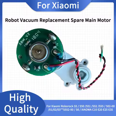 Main Brush Motor For Xiaomi Roborock S5 S50 S51 S52 S55 502-00/01/02/03**S552-00/ S6 Xiaowa C10 E20 