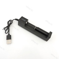 Usb 5V Power Charger 1 Slot Port 3.7V Li-Ion Lithium Battery Adapter For Rechargeable Batteries  SG9