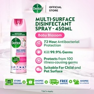 Dettol Antibacterial Disinfectant Spray Sakura Blossom 450ml