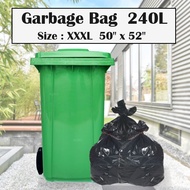 JUMBO GARBAGE BAG PLASTIC 50"X52" # 240L Garbage Bin Plastic