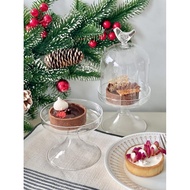 Mori Glass Dome Cupcake Stand Cupcake Stand/