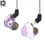 KBEAR Rosefinch Typec 10mm DD In Ear Monitor HiFi Dynamic Headphones OFC Wired Earphones Music Heads