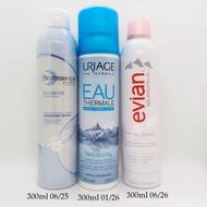 Evian+Uriage+Bio Essence Face Mist Water Facial Spray 300ml Hypoallergenic Soothes Redness Dry Moisturize Refresh Skin