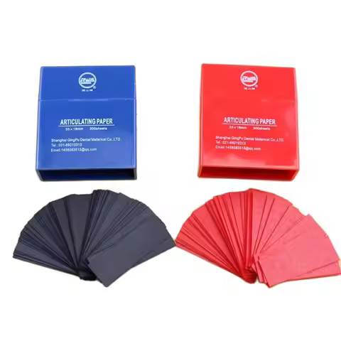300 Sheets Dental Articulating Paper Dental Lab Strips Products Oral Dentist Teeth Care Whitening Ma