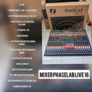Mixer Phaselab Live 16 Mixer Audio Phaselab Live16 16Ch