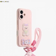 For Huawei Nova Y71 Y70 Plus 10 9 6 SE 8i MAte 20 Pro Lite 5G 4G Phone Case 3D Stereo With Lanyard S