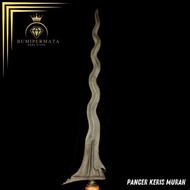 Keris Sabuk Inten Luk 11 Pamor Keleng Hurap Tangguh Sendang Sedayu Kuno - Bumi Permata