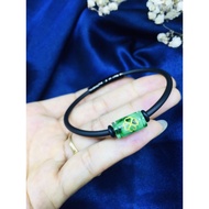 Lu thuong bracelet engraved with 4-leaf clover