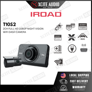 IROAD T10S2 2CH FHD 1080P Wifi OBD II X-Scanner Night Vision Car Camera with Motion Detection & Park