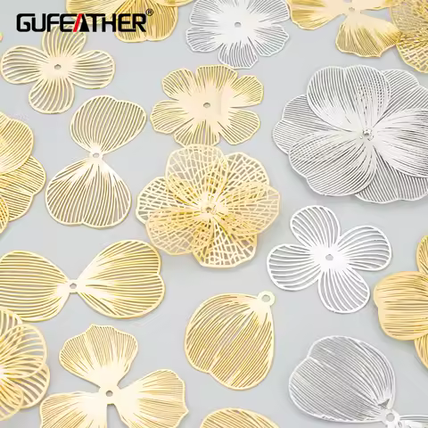 GUFEATHER,10pcs/lot,MG41,jewelry accessories,18k gold rhodium plated,copper,nickel free,charms,diy p