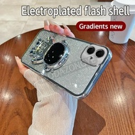 Cho Samsung Galaxy A06 trường hợp silicon mềm mạ Bling TPU Samsung galaxya06 sm-a065f Ốp điện thoại