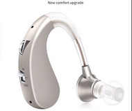 「歐盟CE & 美國FDA 醫療器械」高質降噪高低頻雙模式掛耳老人助聽器- 充電版 for嚴重弱聽人士｜🇪🇺CE & 🇺🇸FDA certification Hearing Aid - High Gr