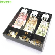 INSTORE Cashier Box Insert Black Money Counter Case for Cash register box Store Store Coin Drawer bo