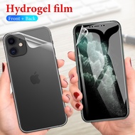 LAYAR HYDROGEL CLEAR Front Back iphone 11 11 IP X XS XR XSMAX 5 6 7 8 PLUS SE-2016 SE-2020 SE-2022 S