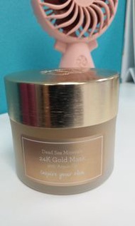 Laline  死海 24k 黃金面膜  deadsea 24k gold mask 50g $159件~2件起; $169件  (外盒不完美，介意勿購)