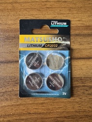 Matsusho CR2032 3v lithium 鋰電池 鈕扣電池 扁電池