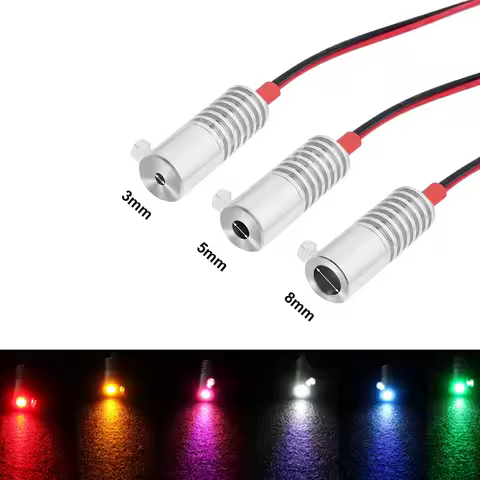 DC12V 1.5W Led Fiber Optic Light Source LED Emitter Bulb Use for Car Home Side Glow Mini Illuminator