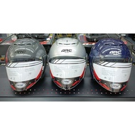 ♨️NEW♨️ HELMET ARC RITZ MODERN COLOR V2 MODERN SILVER  MODERN BLUE MODERN GREY