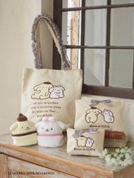 [訂購] Maison de FLEUR 布甸狗帆布袋 化裝袋 散紙包 收納袋 tote bag