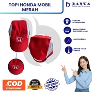 MERAH HONDA Hat Red CarHONDA | Mechanical Hat CarHONDA | Hat CarHONDA | Red Car Workshop Hat
