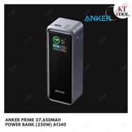 Anker - Anker Prime 27,650mAh (250W) 140W PD3.1 行動電源 A1340 香港行貨 Anker 安克Prime 27,650mAh (250W) 140W PD3.