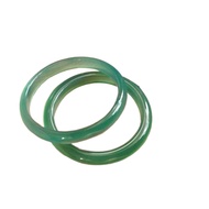 Thin Ring Chalcedony Crystal Agate Jade Ring Bangle Ring good quality