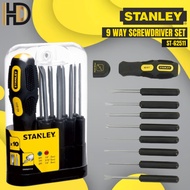 STANLEY 9 Way Screwdriver Set / STANLEY 62-511 9 Way Screwdriver Set