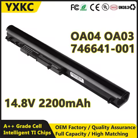 746641-001 OA03 OA04 2200mAh Laptop Battery for HP 751906-541 740715-001 746458-421 240 G2 250 G3 HS