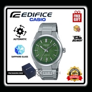 Casio Edifice Automatic Green Carbon Dial Full Stainless Steel Band EFK-100CD-3A / EFK-100CD-3ADR Wa