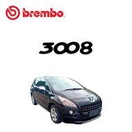 BREMBO Front Brake Pads (1 set) - Peugeot 308 Turbo Peugeot 3008 Peugeot 408 1.6 Peugeot RCZ 1.6 Tur