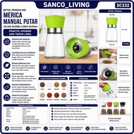 Sanco | SC332 Pepper Grinder Bottle Manual Rotating Pepper Crusher Bottle/