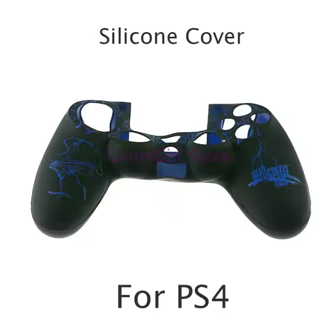 1pc New Personality Design Rubber Skin Silicone Cover Protective Case For Playstastion 4 PS4 Control