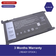 WDX0R 5000 PRO-1508T 7000 FW8KR Laptop Dell Inspiron 5567 T2JX4 7368 5378 13 for WDXOR 14 Battery 53