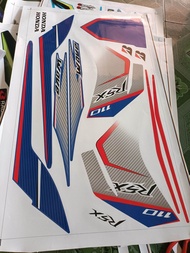 tem rời wave RSX 2012 xanh trắng chỉ đỏ