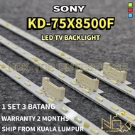 SONY KD-75X8500F TV LED BACKLIGHT BARU READY STOCK 75X8500F